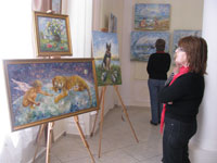 Художественная выставка художницы Ирины Сушельницкой